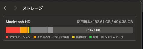 M2 Mac mini 512GSSD メモリ16G