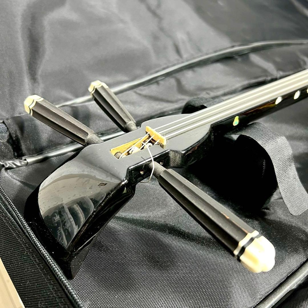 沖縄三線 三板 沖縄楽器セット 初心者 人工皮 ヘビ柄 和楽器 サンバ 民謡