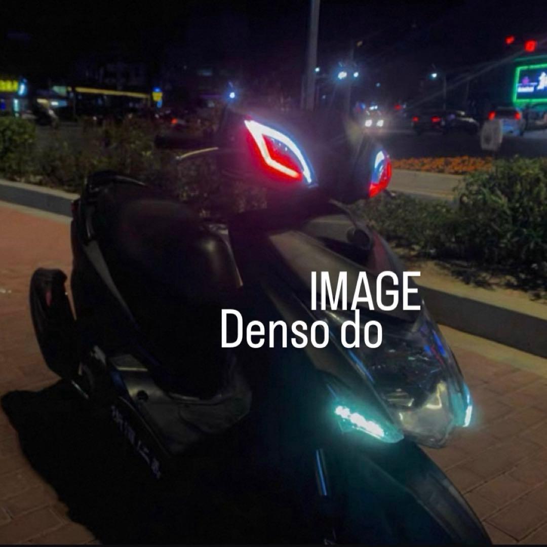 シグナス 3型 電装堂ウィンカー RED ドラゴンアイ