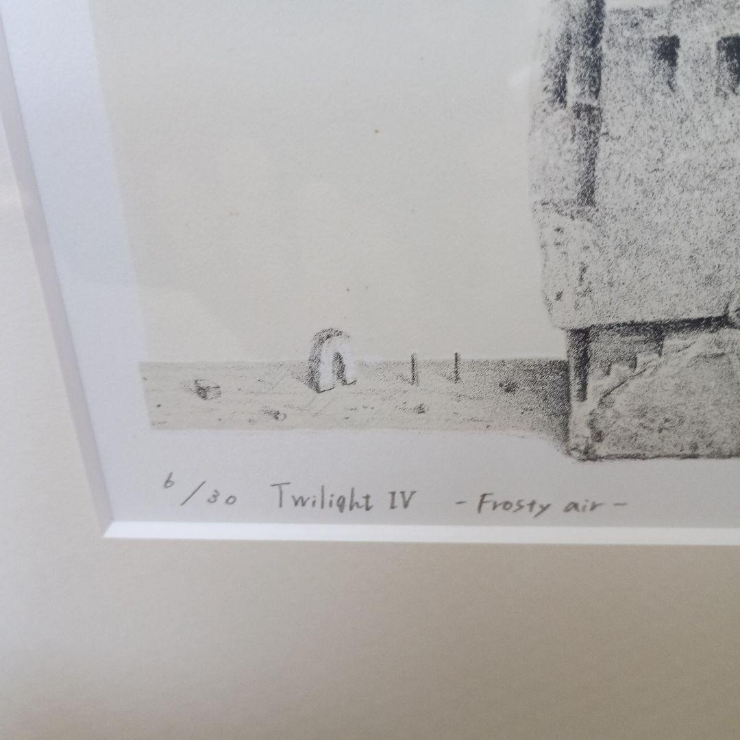 山口茉莉　Twilight IV - Frosty air 版画 6/30