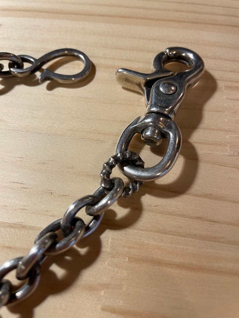 CLUCT クラクト MARTIS ウォレットチェーン シルバー