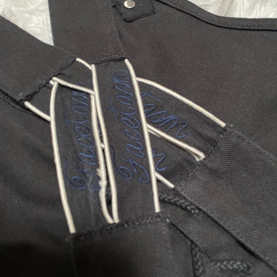 FACETASM オーバーオール　サイズL ブラック