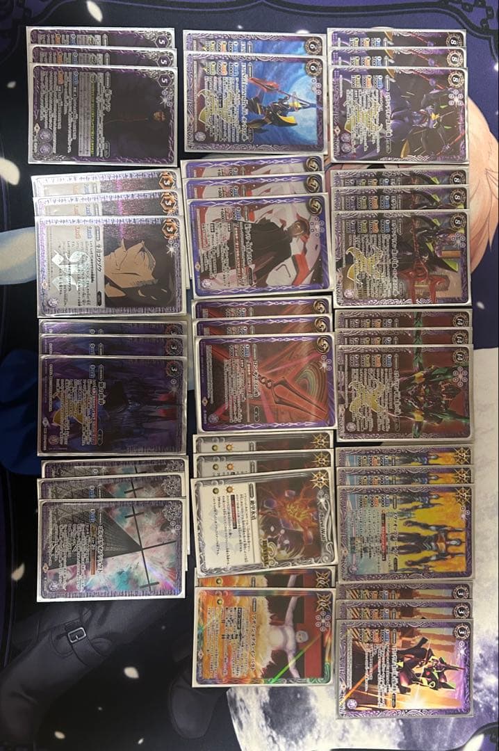 バトルスピリッツ 紫エヴァ　ゲンドウ、シンジ　デッキパーツ　おまけ付き