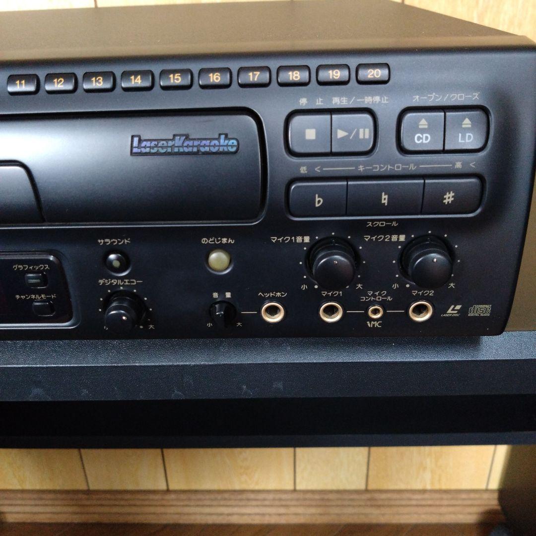 レーザーディスク・CDプレーヤー Pioneer CLD-K33G カラオケ