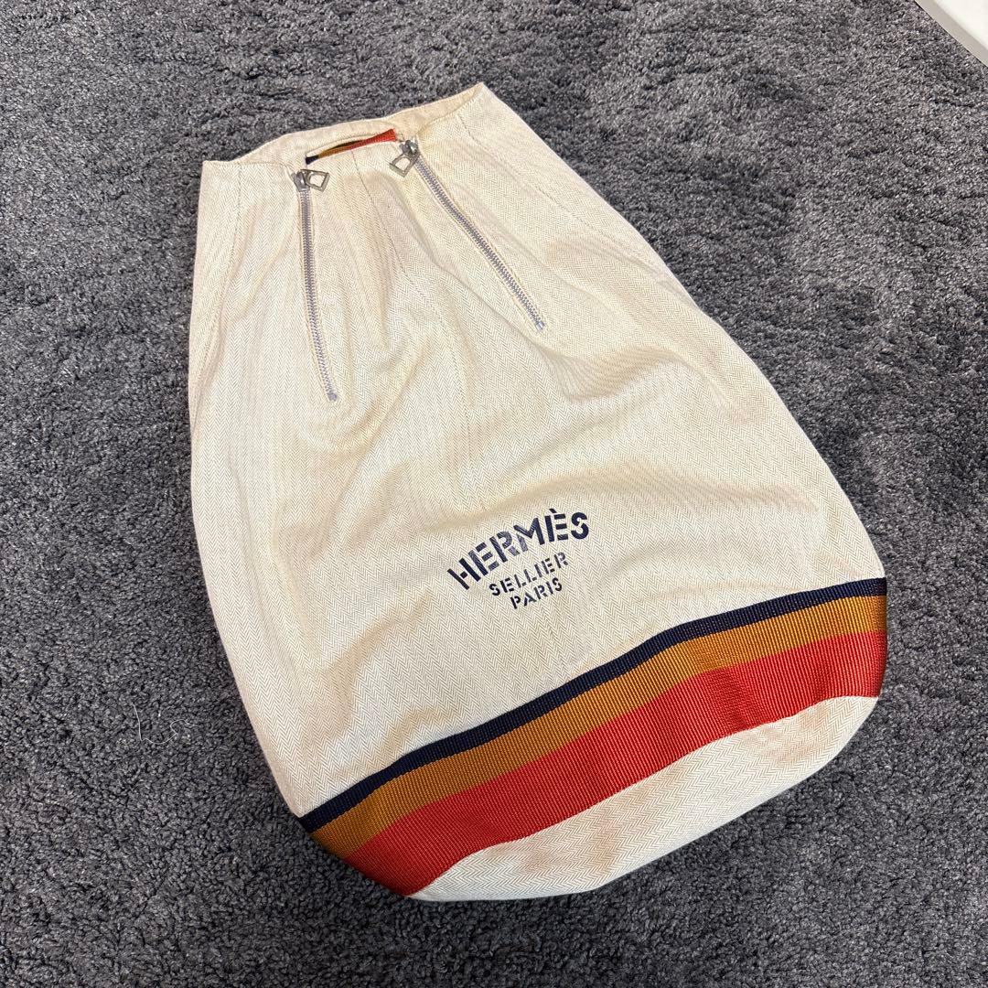 美品 HERMES エルメス キャバリエ ワンショルダーバッグ キャンバス