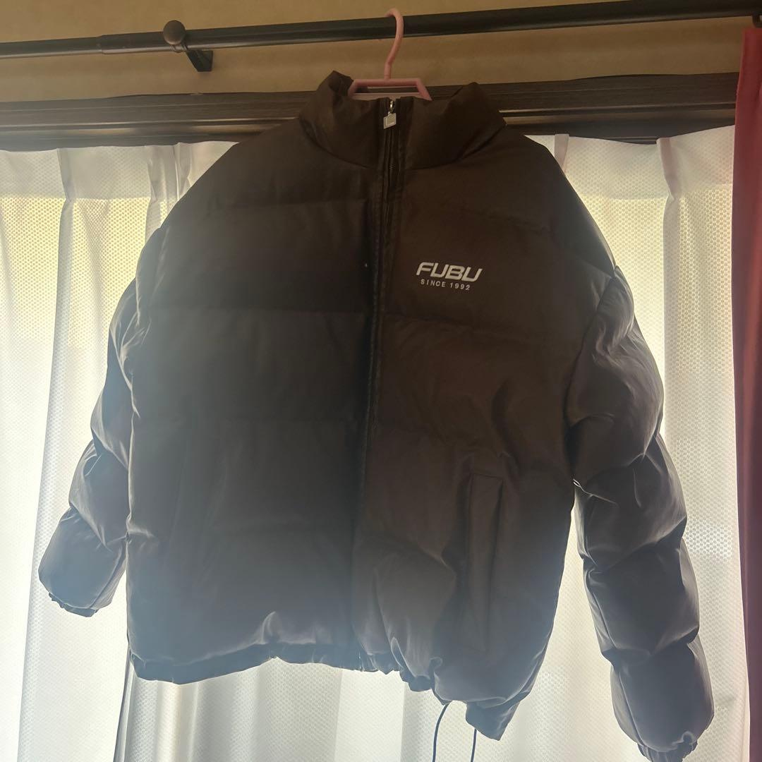 FUBU ブラウン ダウンジャケット Lサイズ