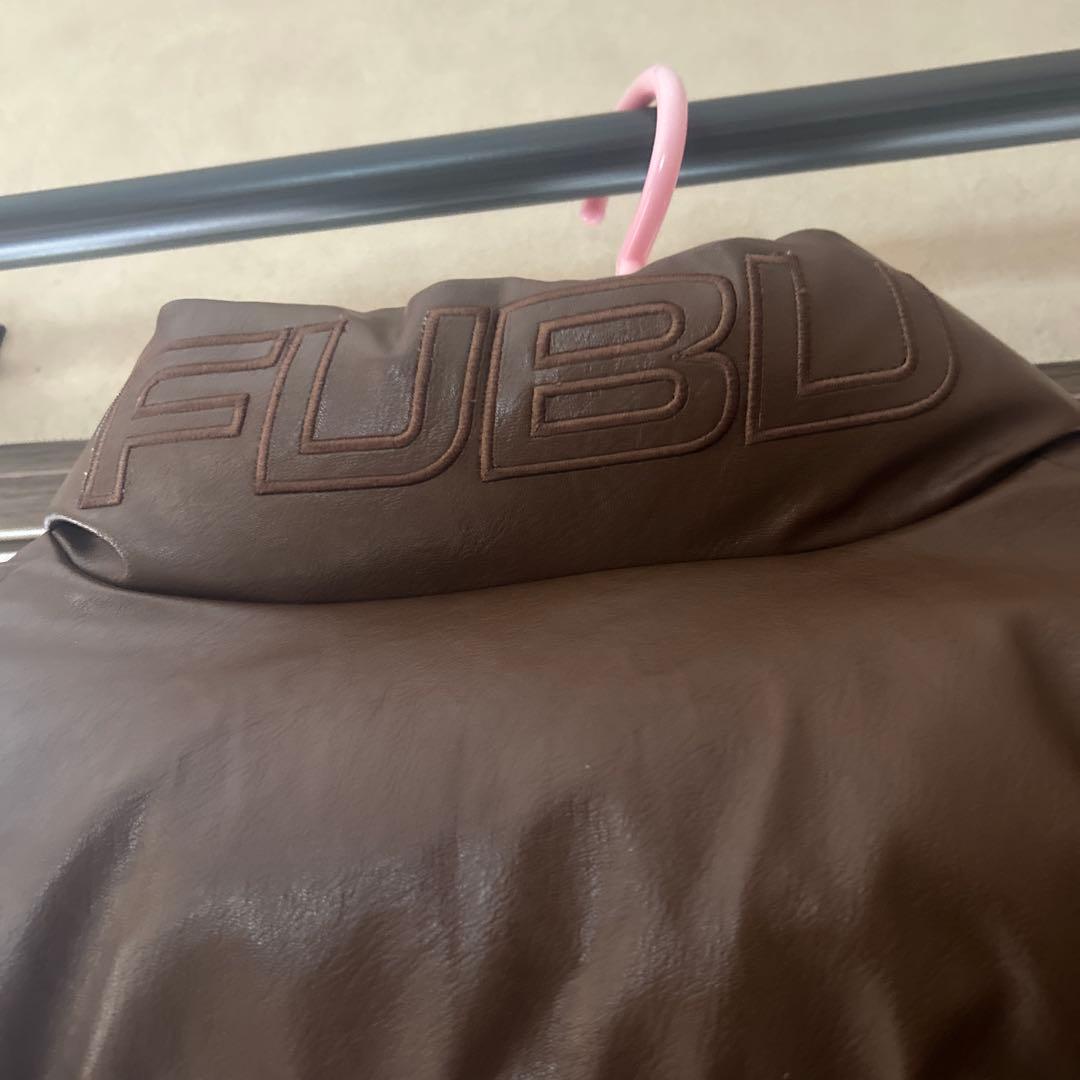 FUBU ブラウン ダウンジャケット Lサイズ
