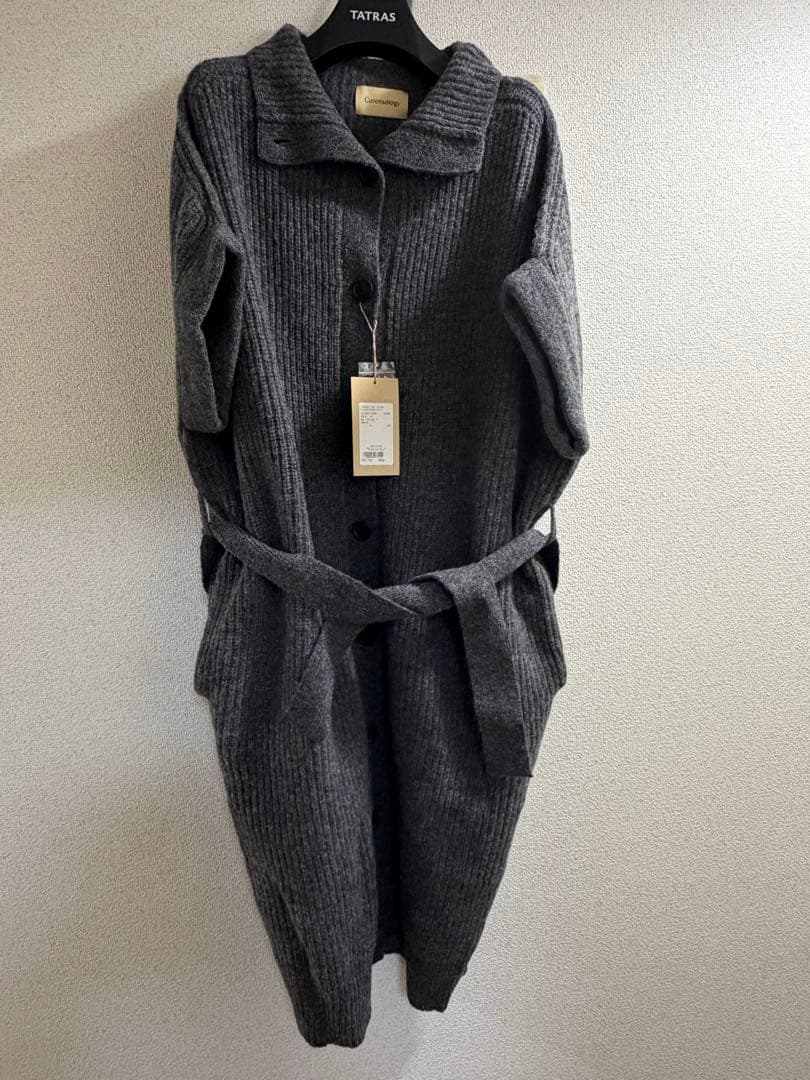 カレンソロジー　ロングベスト　新品タグ付き　グレー