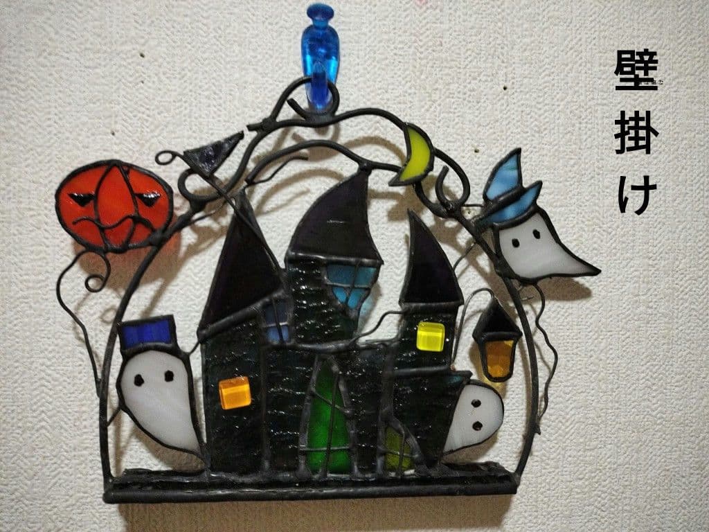 ステンドグラスパネル◆ハンドメイト品