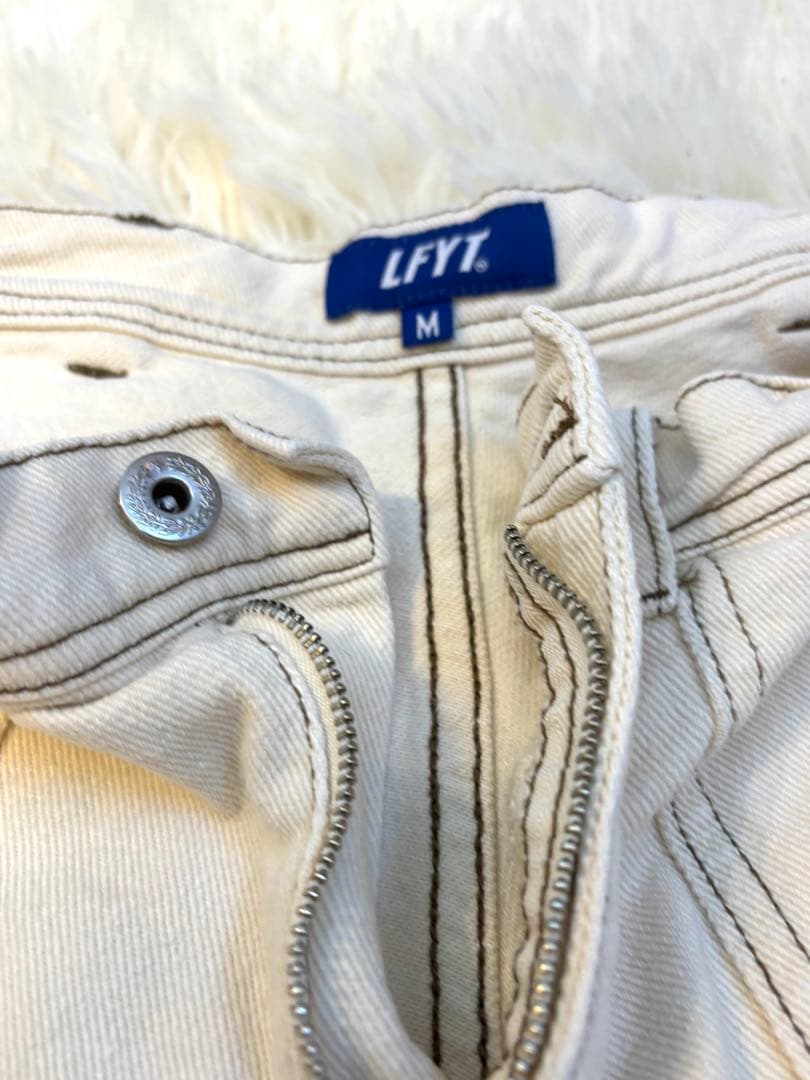 Lafayette ホワイト デニムジャケット Lサイズ