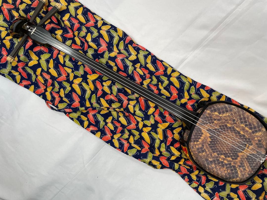 人工皮 三線 ビンテージ