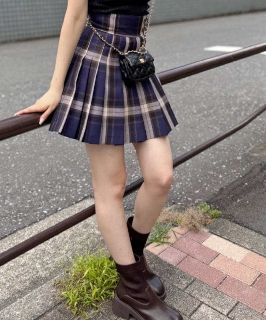 SNIDEL プリーツスカショーパン