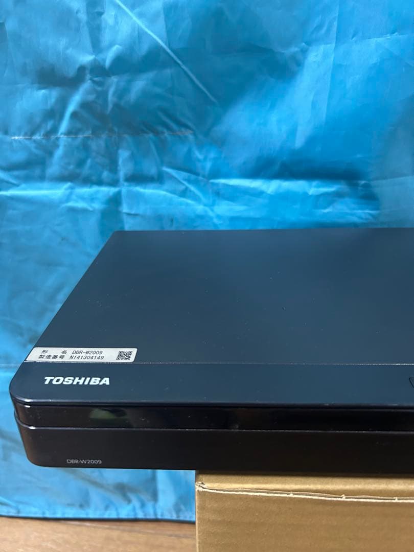 TOSHIBA DBR-W2009 ブルーレイプレーヤー