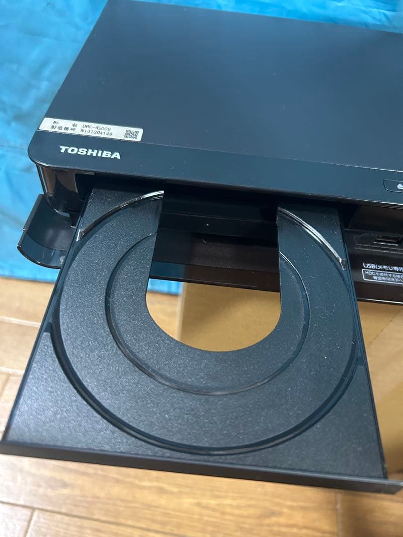 TOSHIBA DBR-W2009 ブルーレイプレーヤー