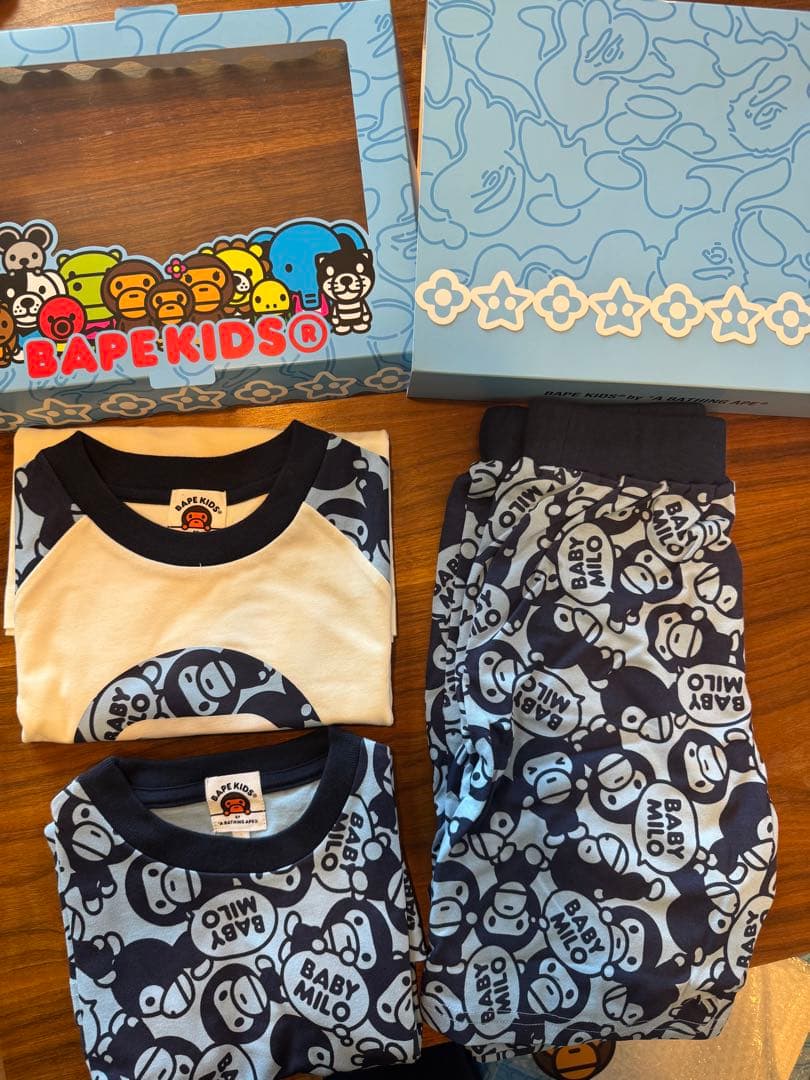 新品⭐︎BAPE KIDS BABY MILO Tシャツ・パンツセット　120cm