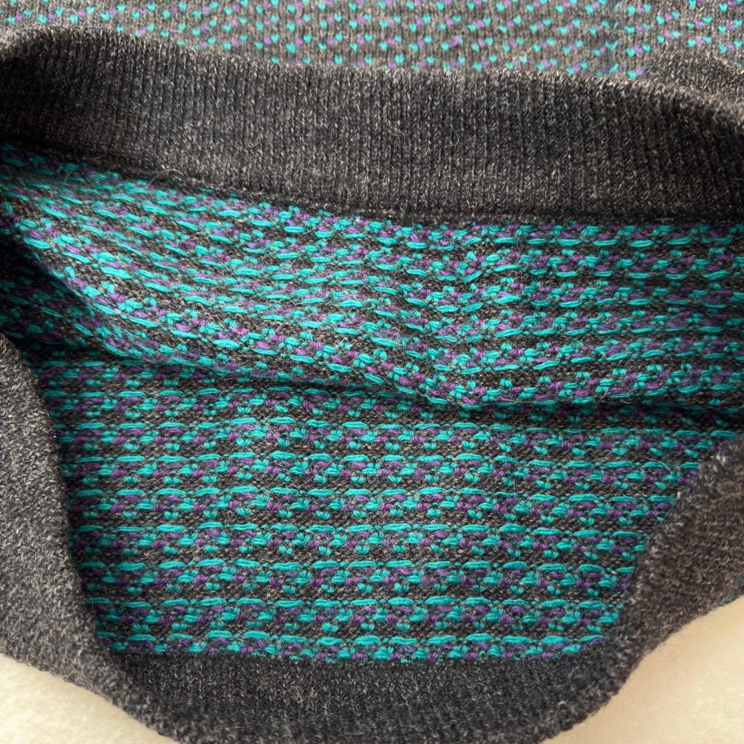 破格‼️80s エルエルビーン バーズアイ ニット セーター L ヴィンテージ