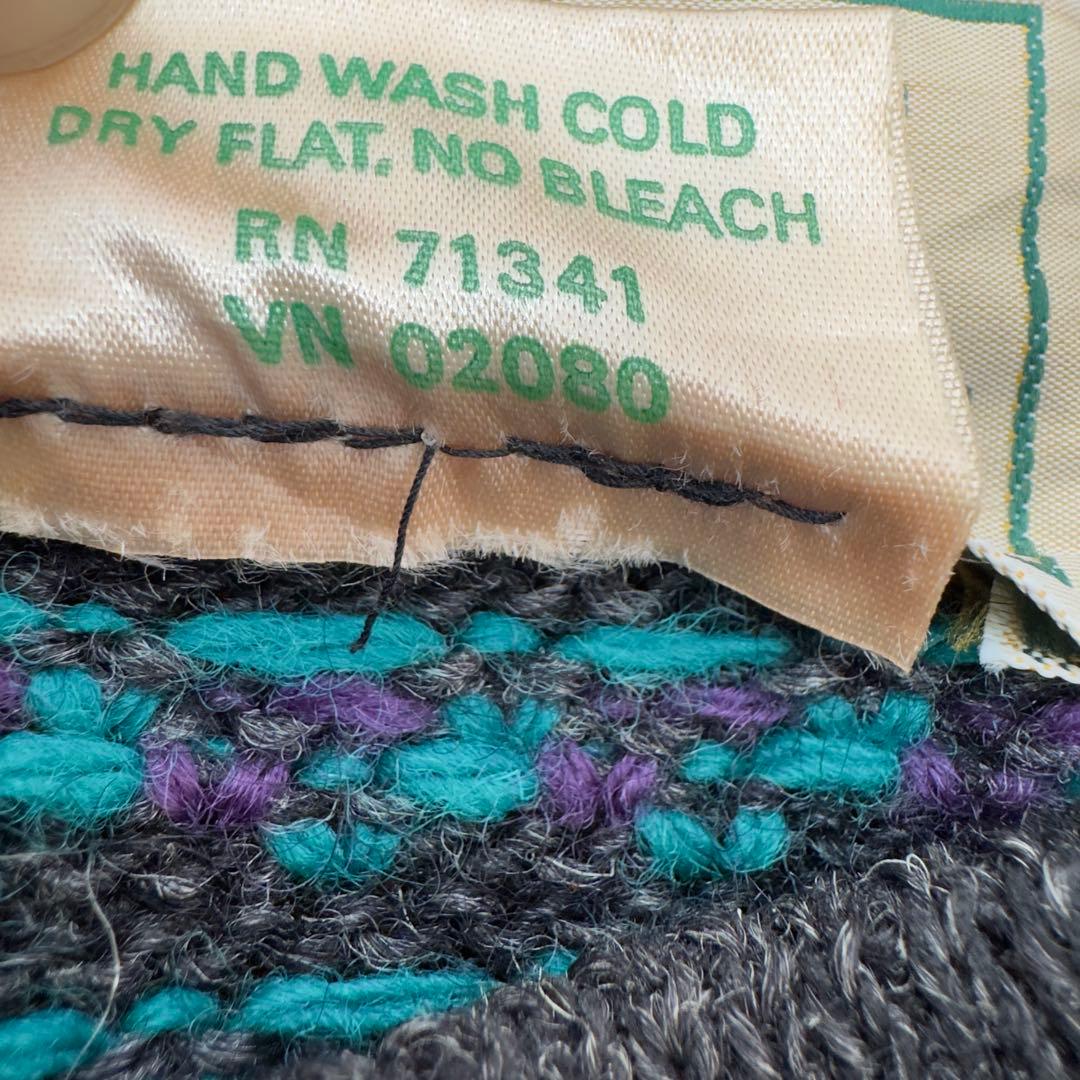 破格‼️80s エルエルビーン バーズアイ ニット セーター L ヴィンテージ