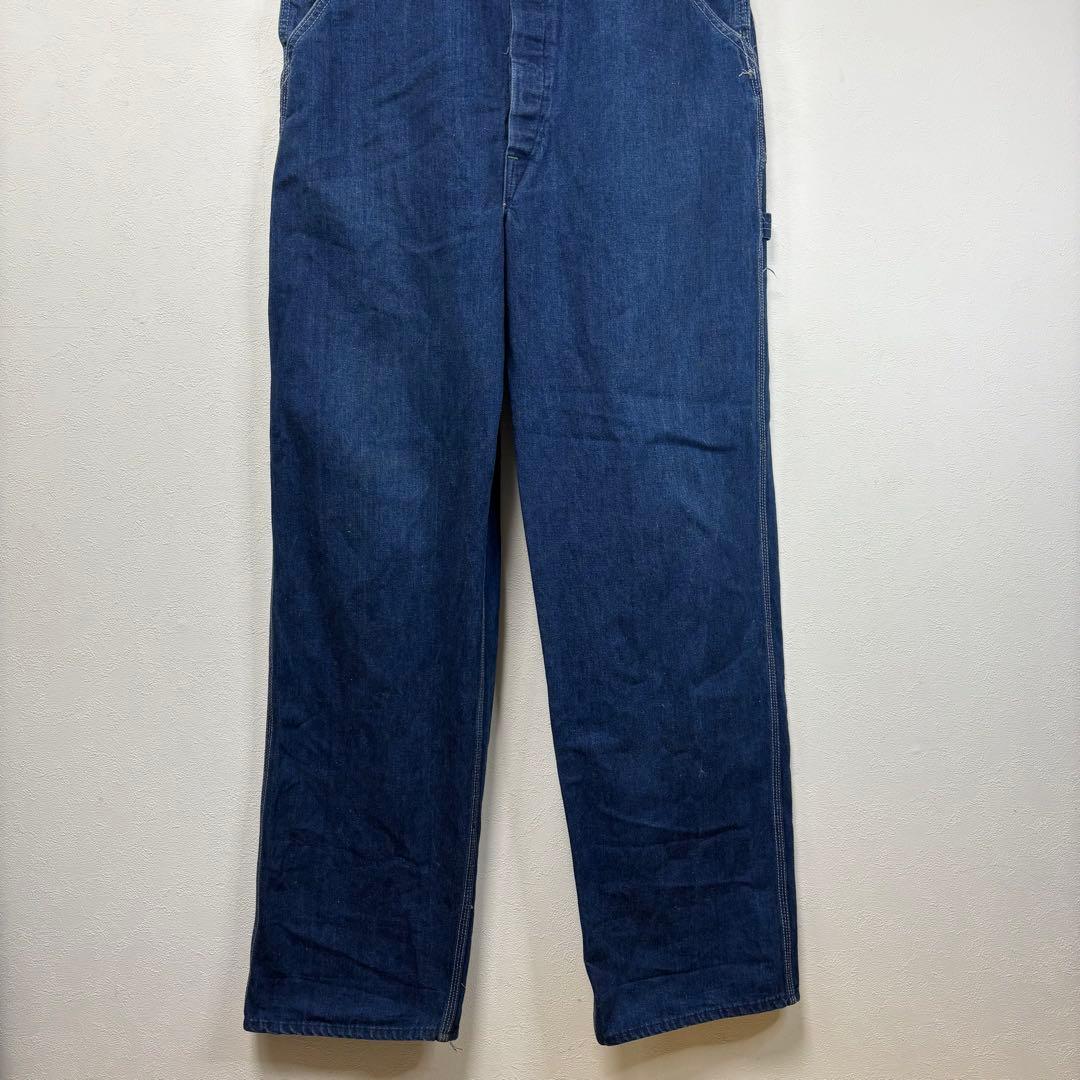 70s オシュコシュ オーバーオール デニム パンツ ペインター ワーク 作業着