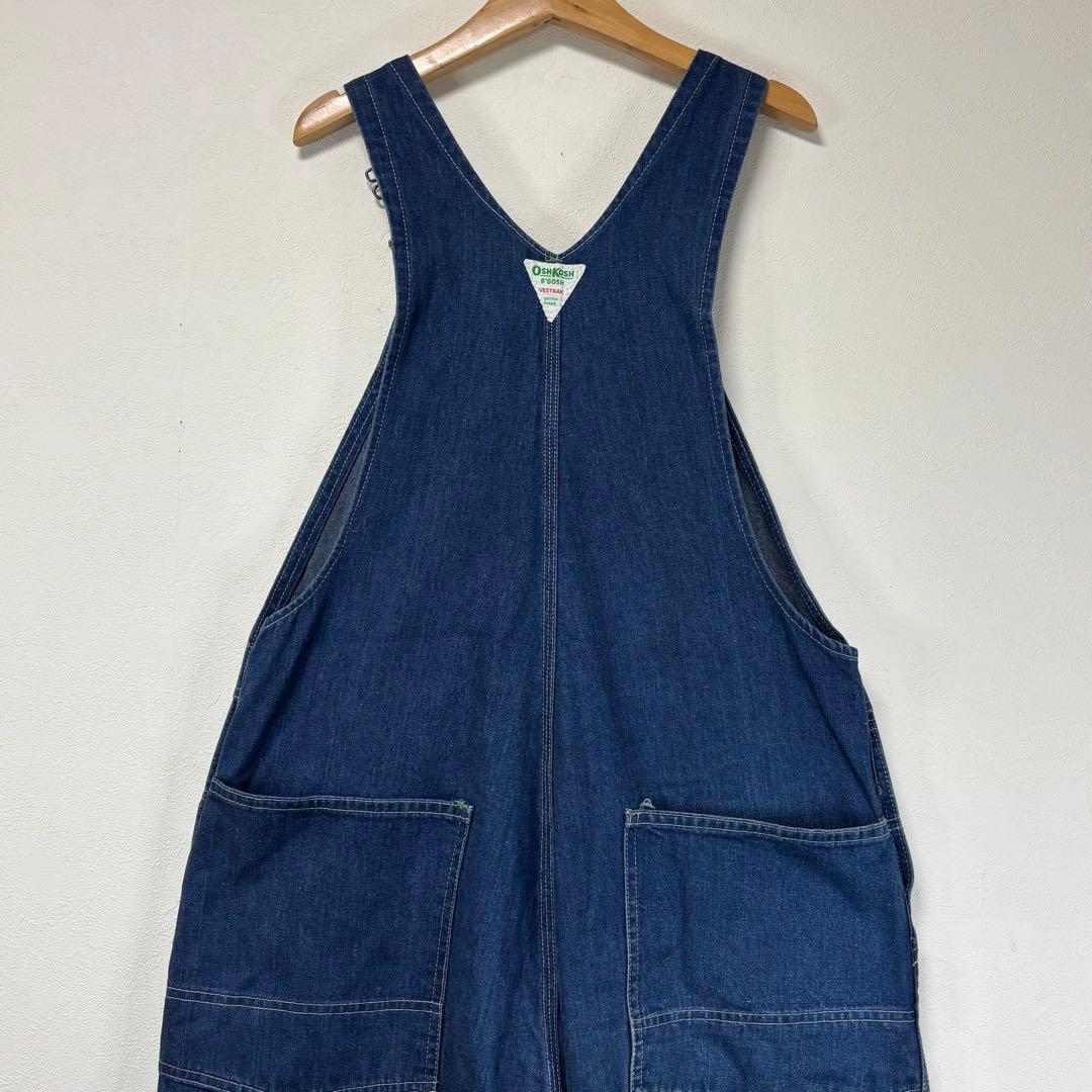70s オシュコシュ オーバーオール デニム パンツ ペインター ワーク 作業着