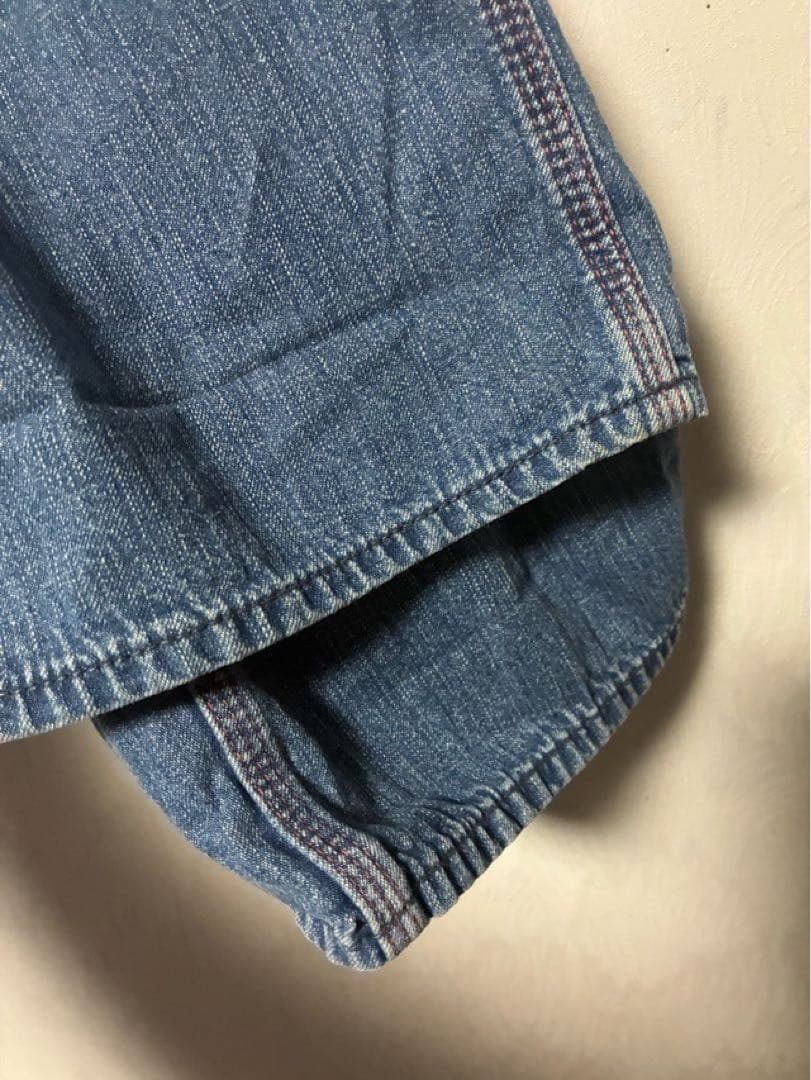 スタンダードカリフォルニア ペインターパンツ デニム ダメージリペア加工 W32