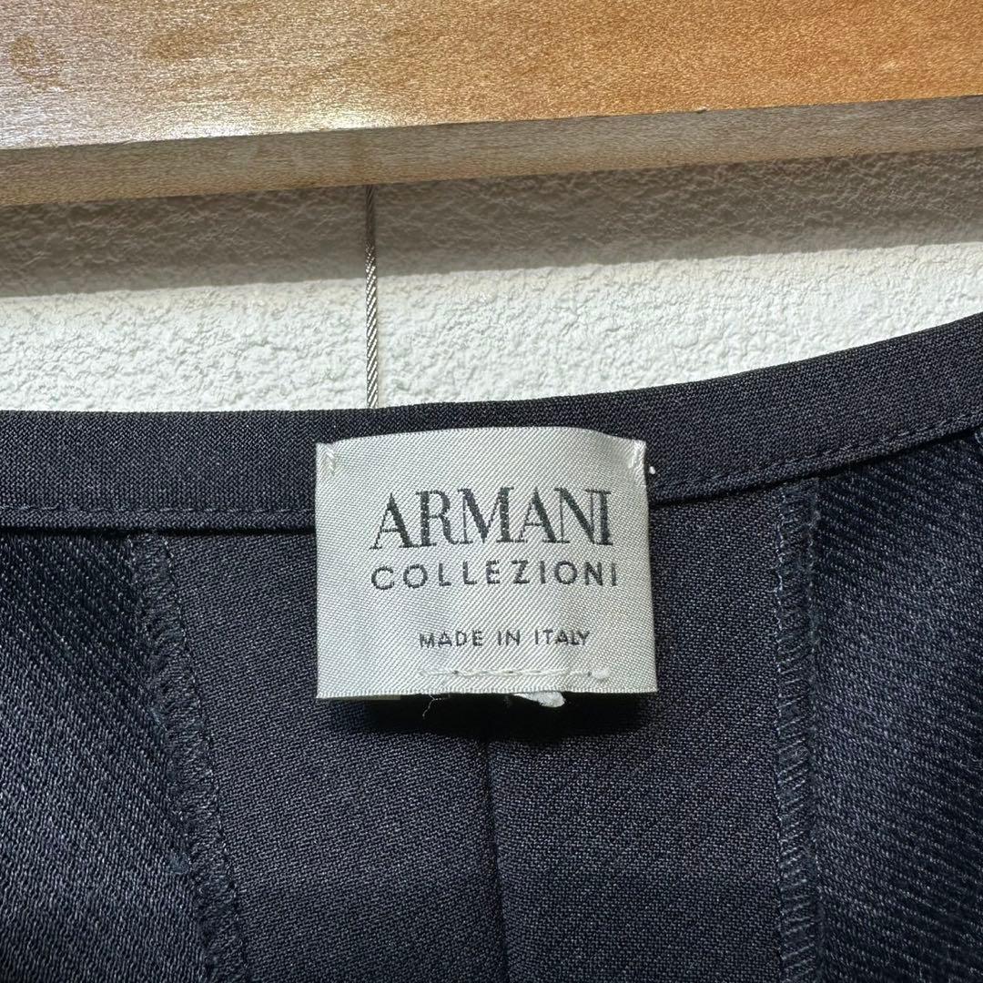 希少 美品 ARMANI ウール スカート パンツ 3ピース セットアップ 44