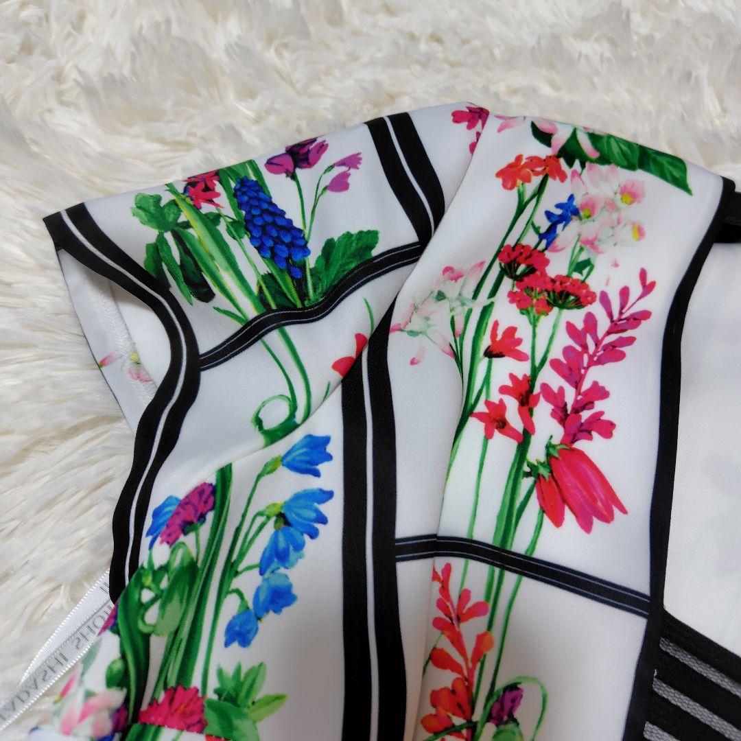 【タグ付き♡定価8.5万】タダシショージ　プリーツフローラルドレス　アンミカ着用