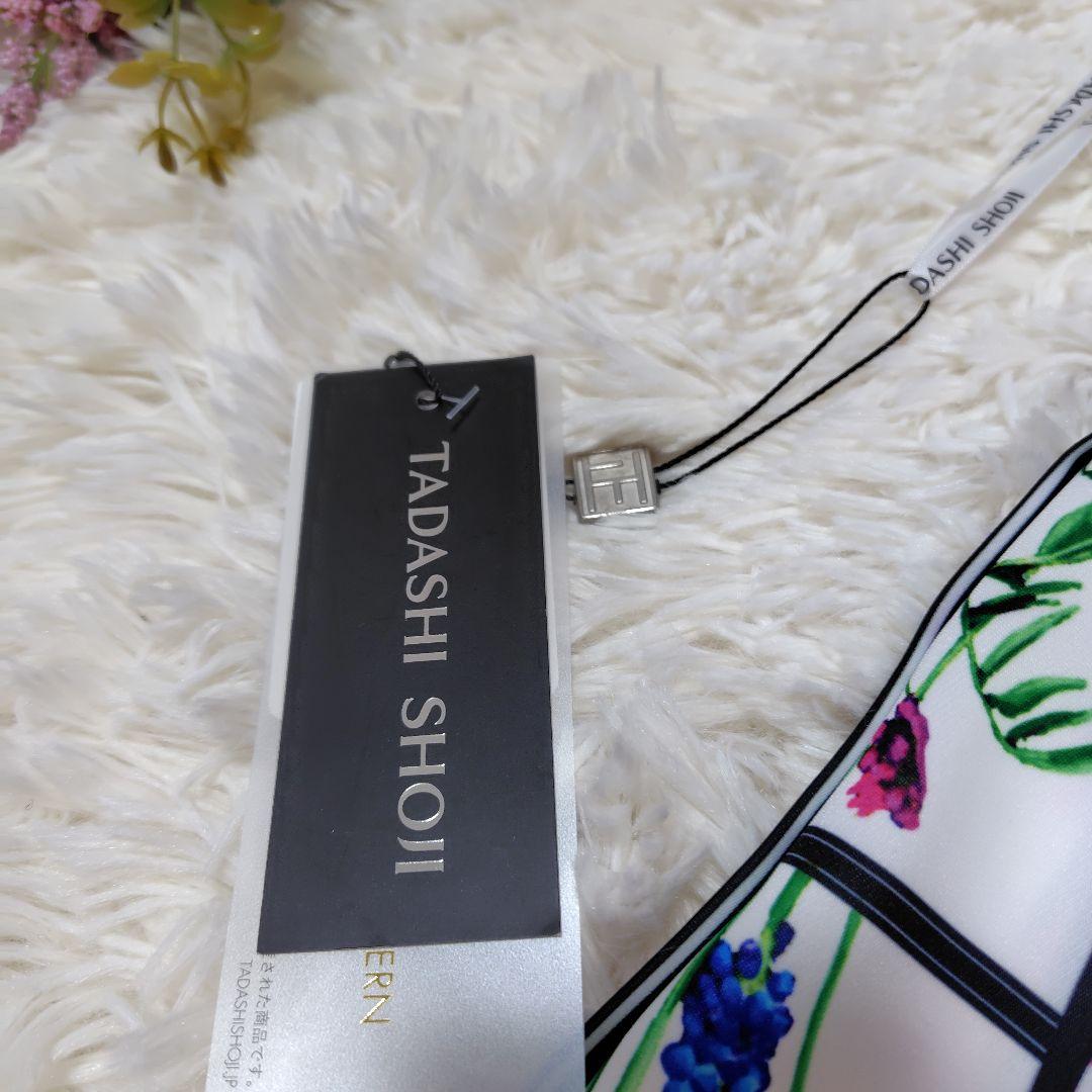 【タグ付き♡定価8.5万】タダシショージ　プリーツフローラルドレス　アンミカ着用