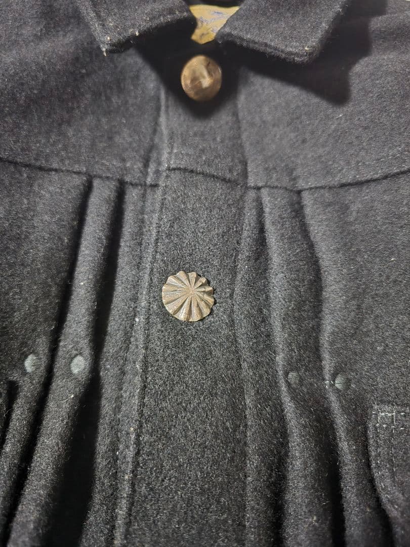 ラングラーロンハーマン別注コラボ1stモデルメルトン コンチョボタン ジャケット