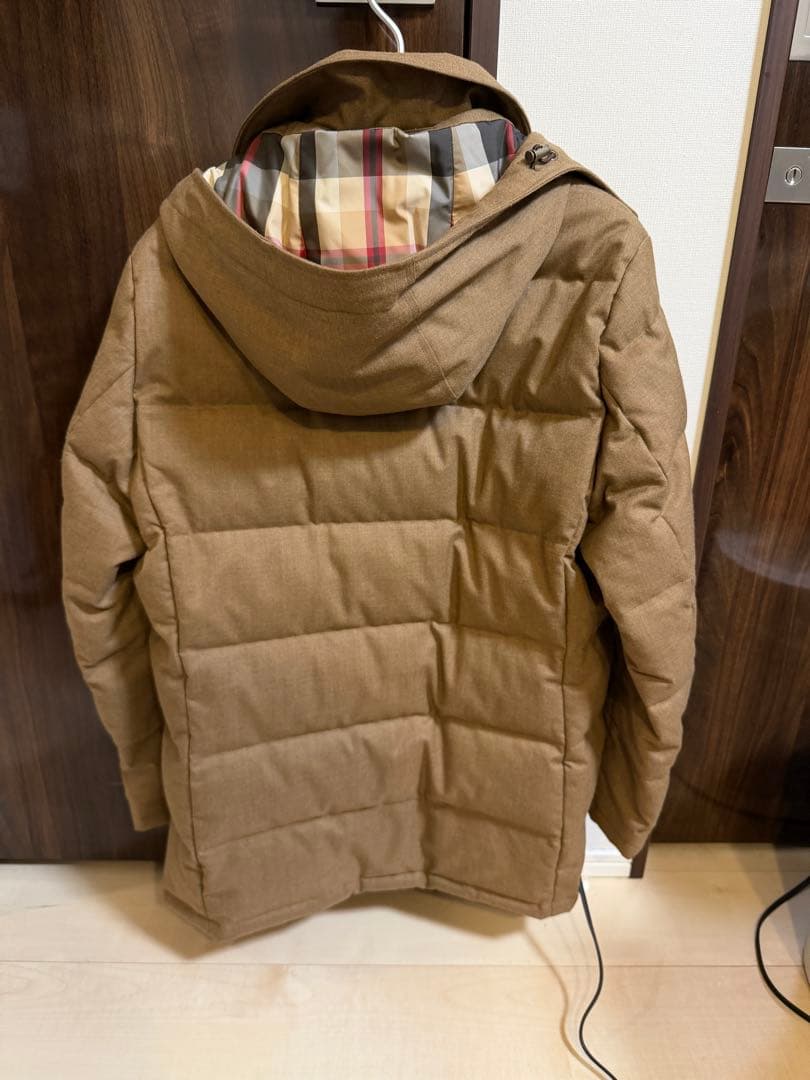 マッキントッシュロンドン　ウールダウンジャケット　コート　ブラウンベージュ　38