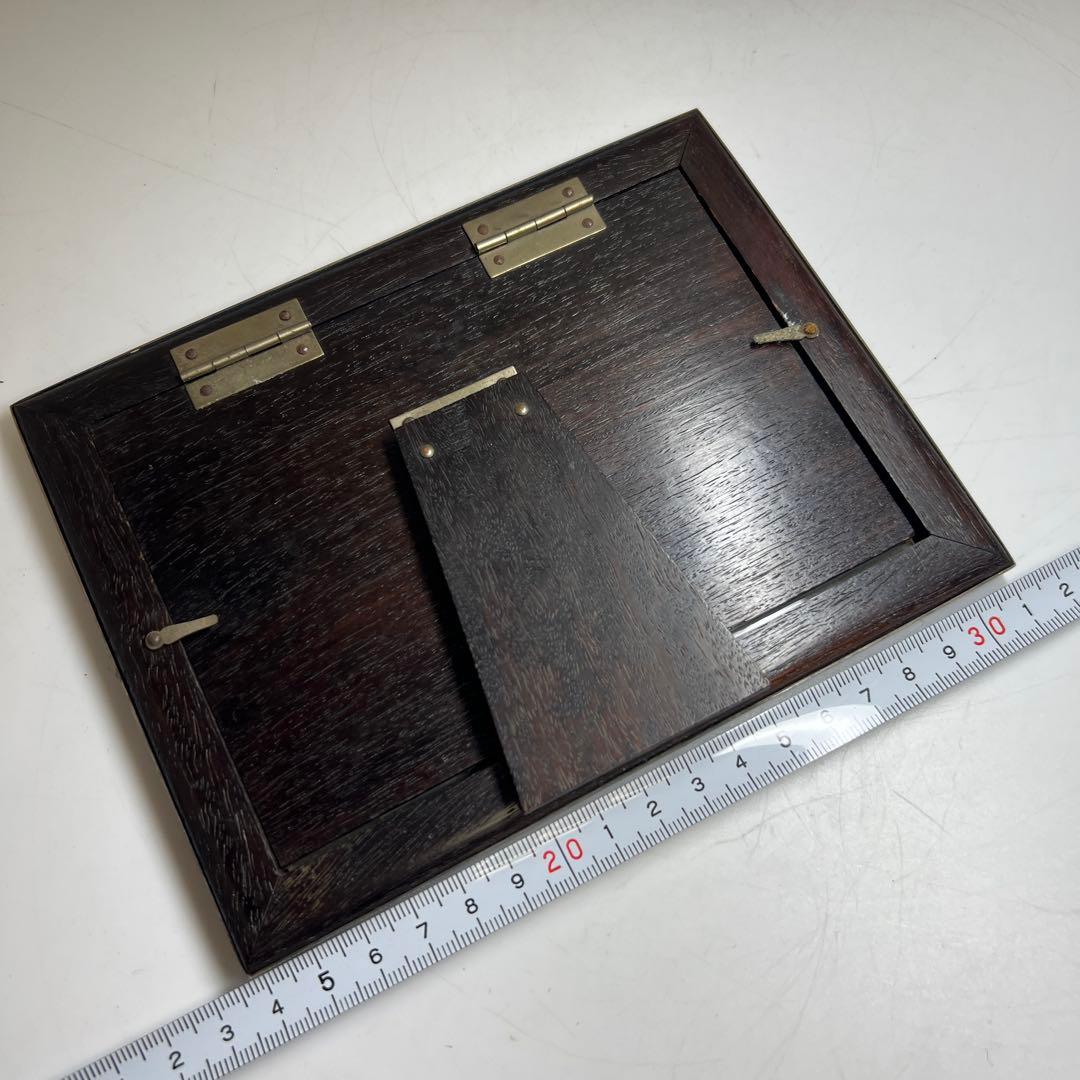 純銀刻印フォトフレーム全体262g 横幅17.5㎝ 東Y8-0116☆2Fタカサ