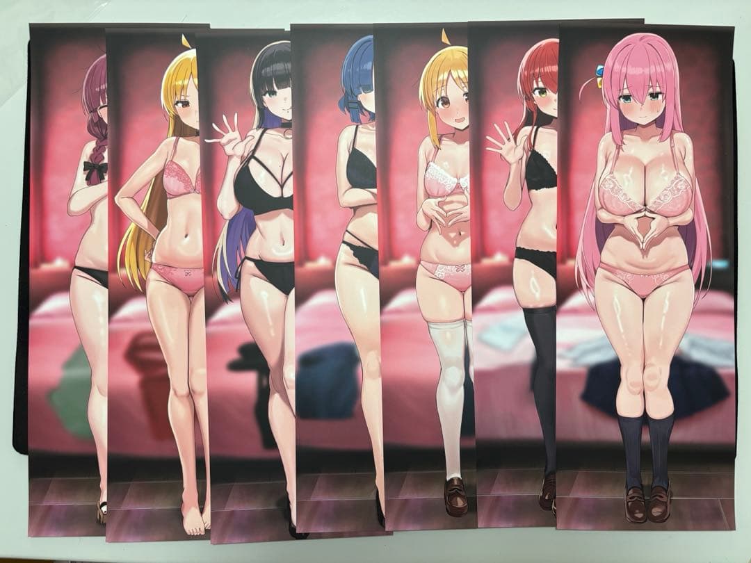 C106 ろうか 会場限定ロングポスター 7枚セット ぼっち・ざ・ろっく！