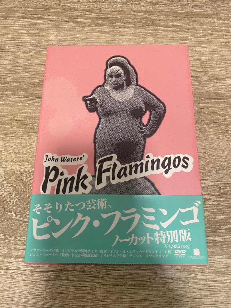 ジョン ウォーターズ ピンクフラミンゴ ノーカット特別版 DVD-BOX 美品