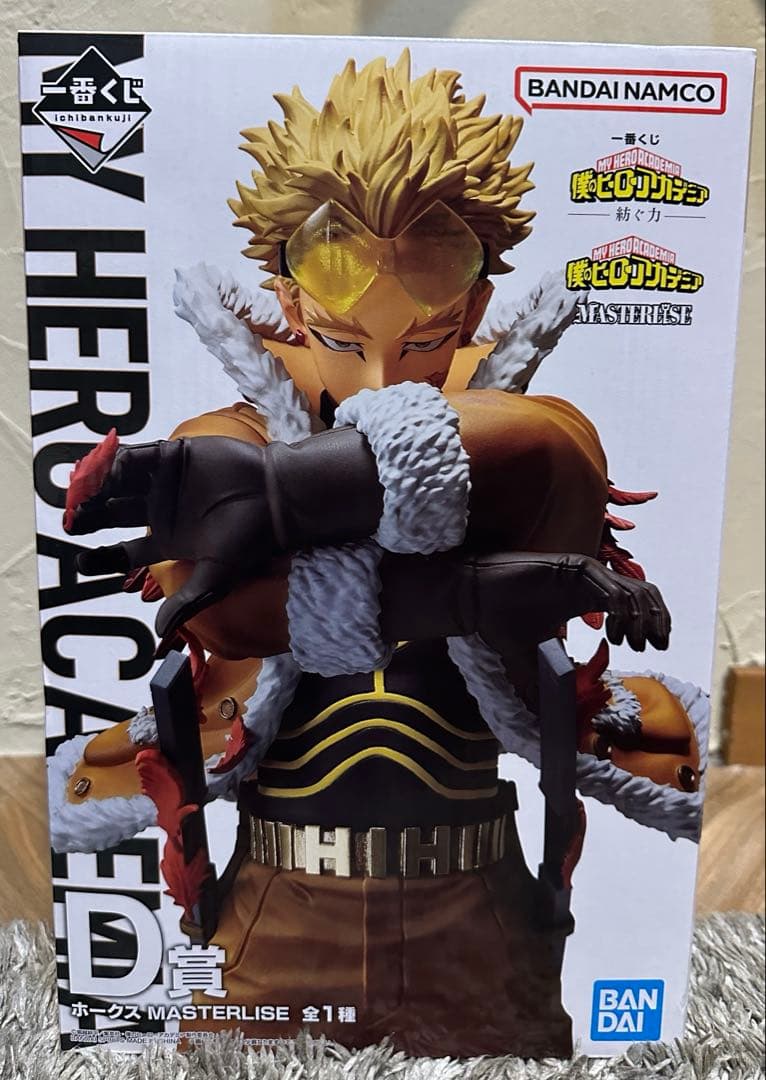 一番くじ 僕のヒーローアカデミア　　－紡ぐ力－　ヒロアカ　D賞ホークス