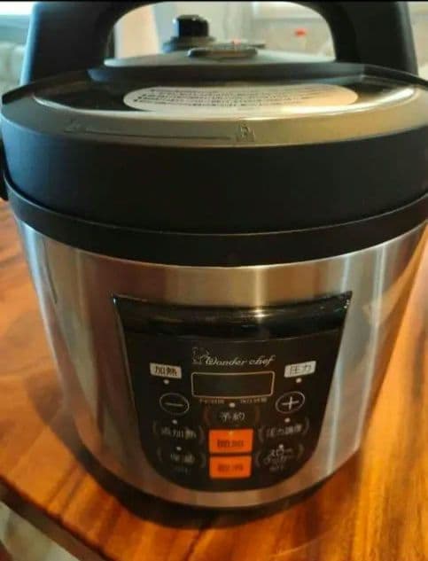 Wonder Chef 電気圧力鍋 デジタル操作