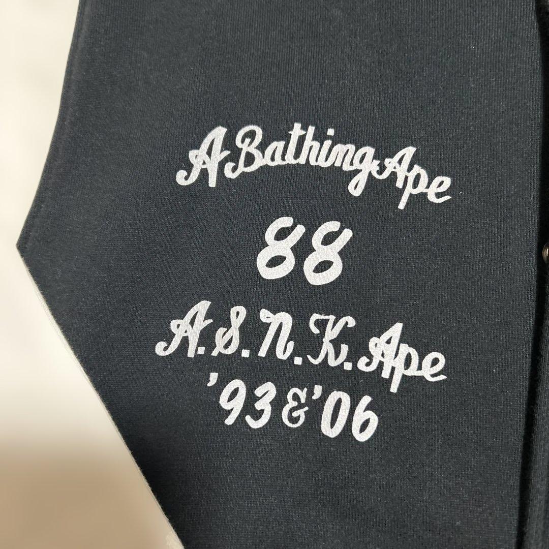 A Bathing Ape スタジャン ブラック/ホワイト