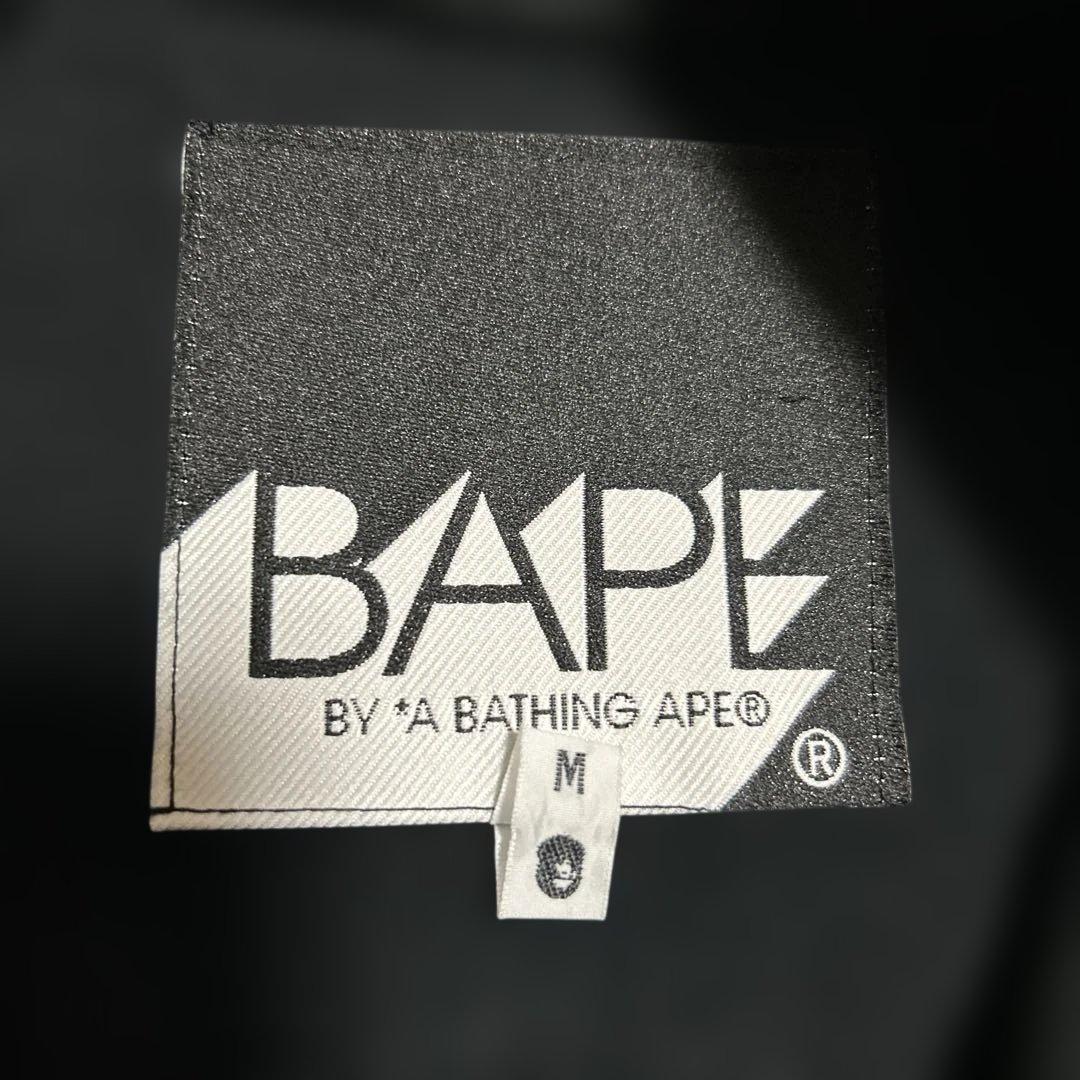 A Bathing Ape スタジャン ブラック/ホワイト