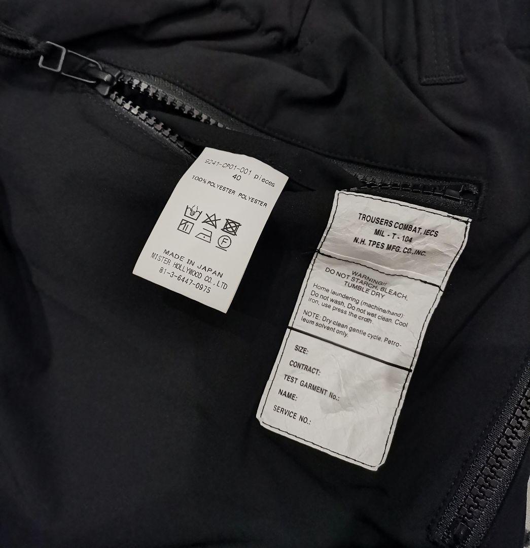 エヌハリウッド TPES 24SS カーゴパンツ ４０