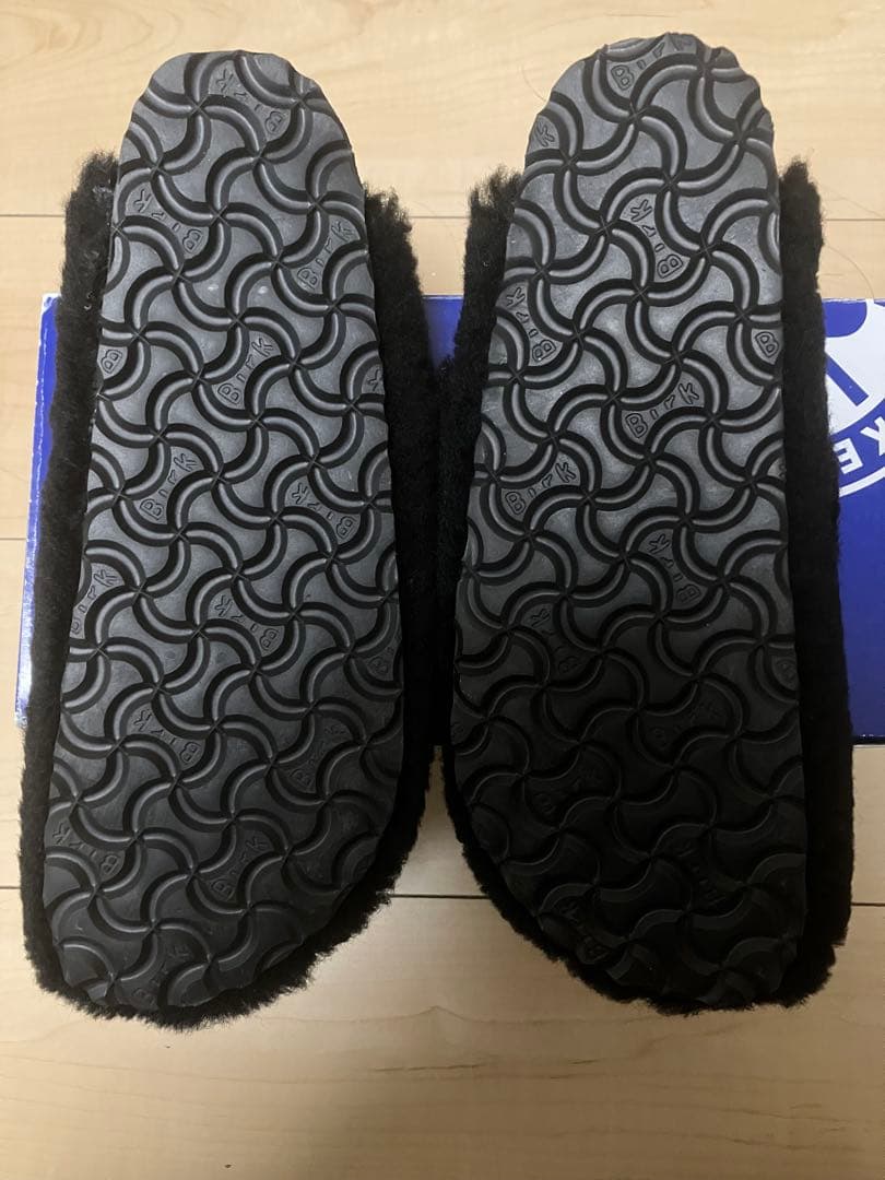 ビルケンシュトック BOSTON ファー　ボア　ボストン　テディーリベット 黒