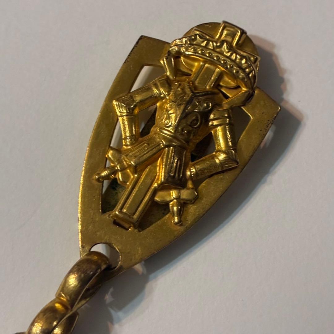 フリーメイソン　ソードチェーン　テンプル騎士団　ゴールド　ロング　1900s