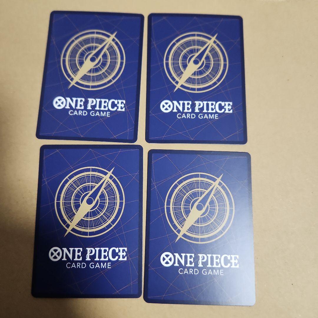 ヴェルゴ　ワンピースカード　ジャッジ　プロモ4枚