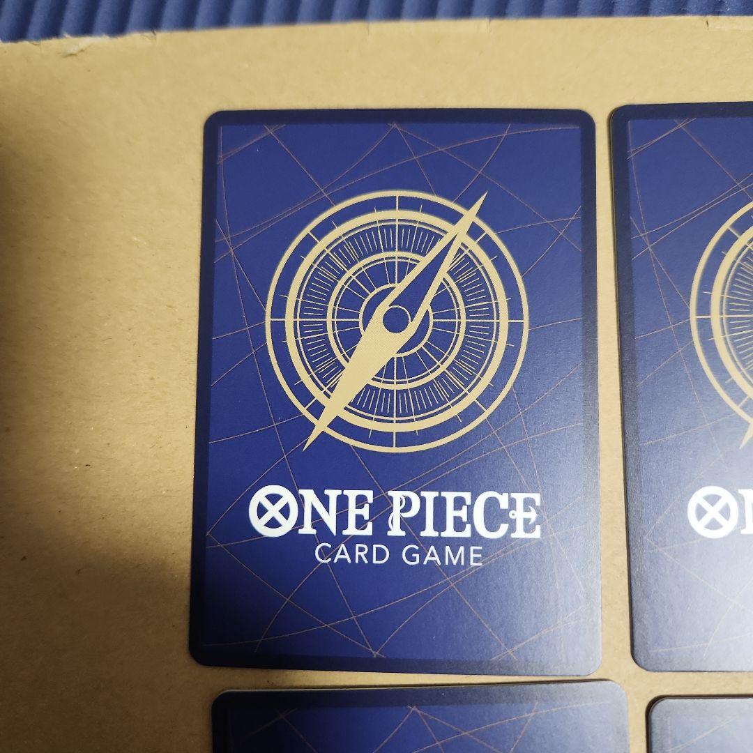 ヴェルゴ　ワンピースカード　ジャッジ　プロモ4枚