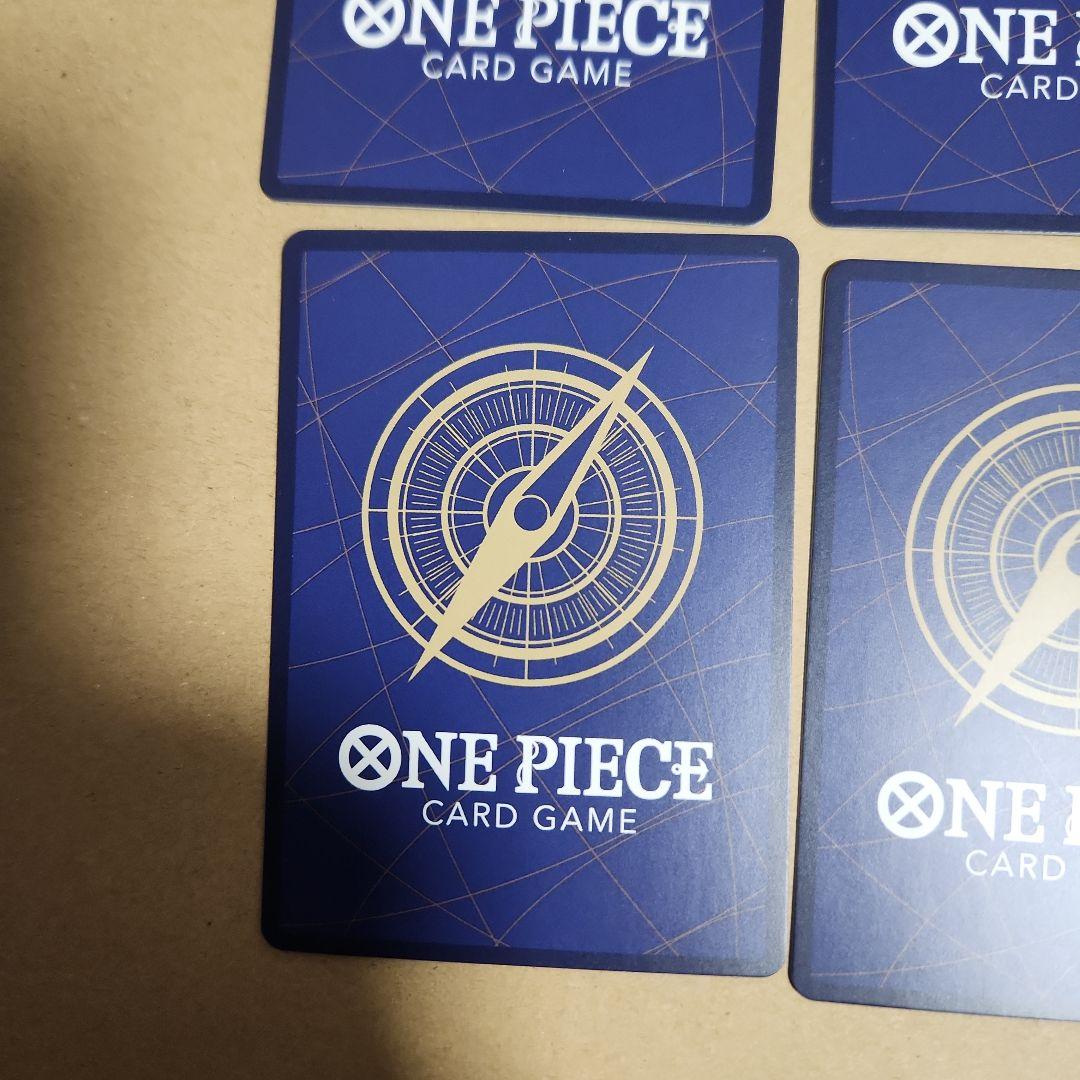 ヴェルゴ　ワンピースカード　ジャッジ　プロモ4枚