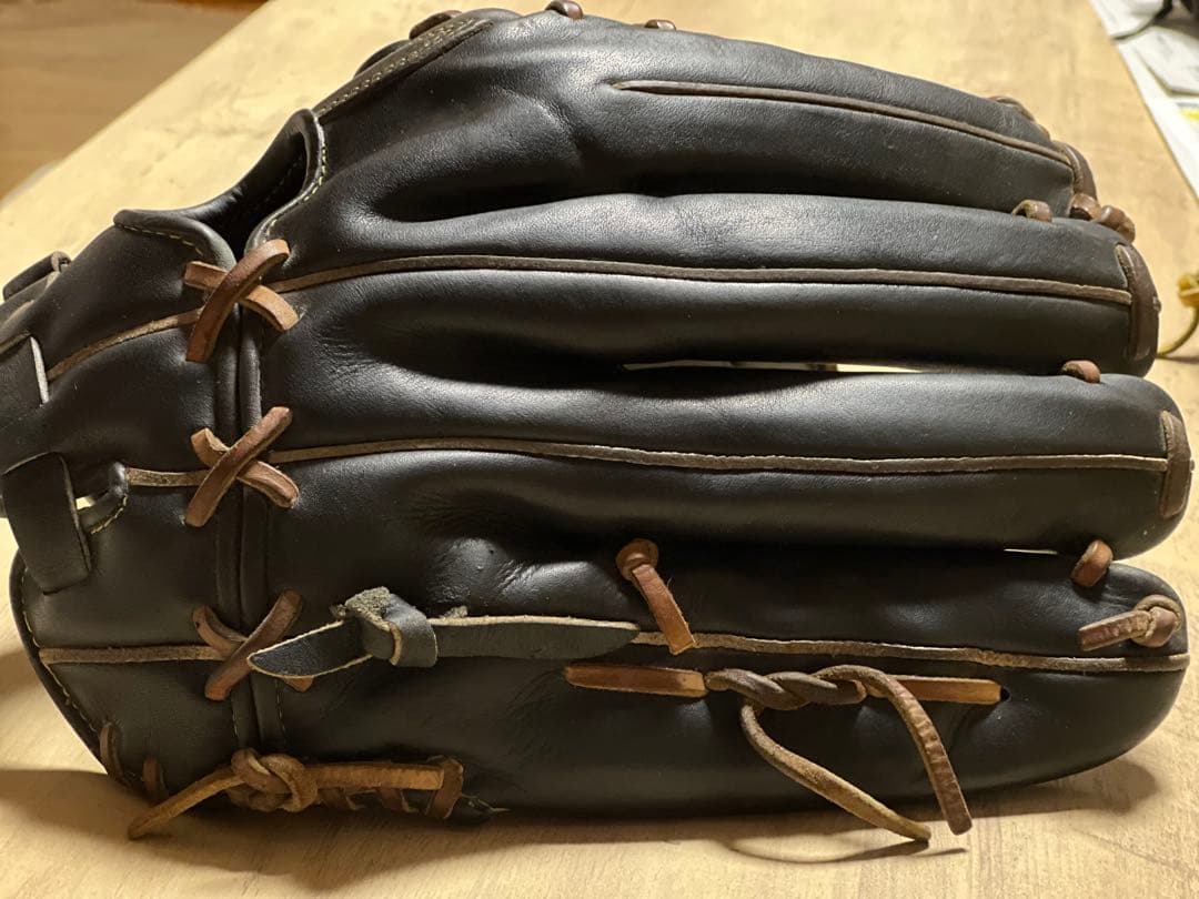 ベンツ　 ミズノ 硬式グローブ 黒