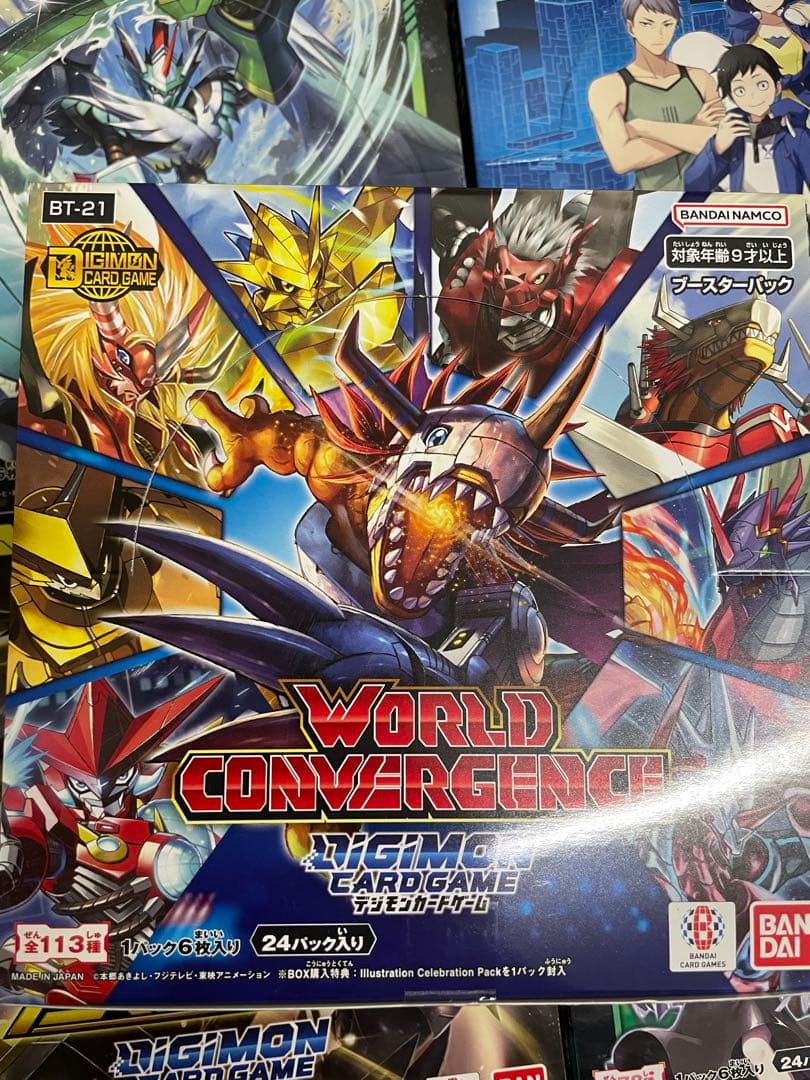 て*う様 デジモンカードゲーム 新品箱まとめセット