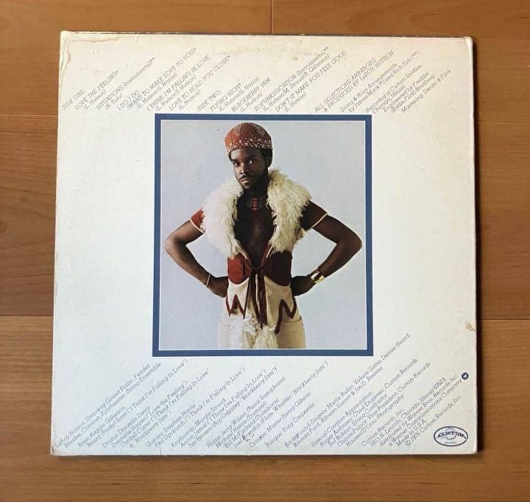 leroy hutson hutsonⅡ LP レコード