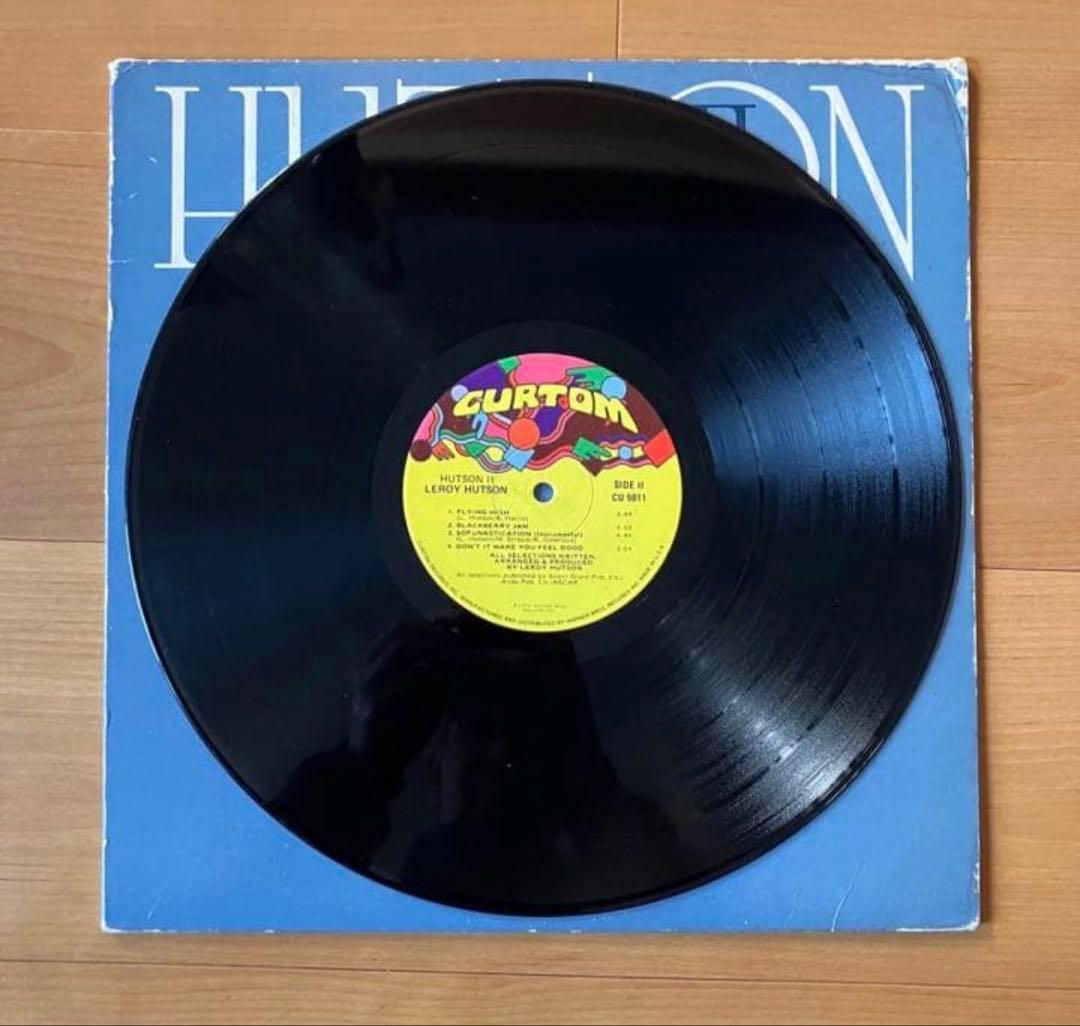 leroy hutson hutsonⅡ LP レコード