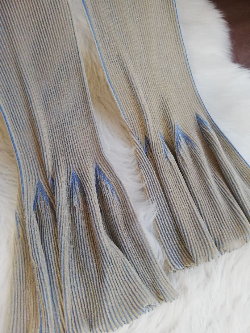 CFCL　HYPHA LUCENT TIGHT FLARE PANTS