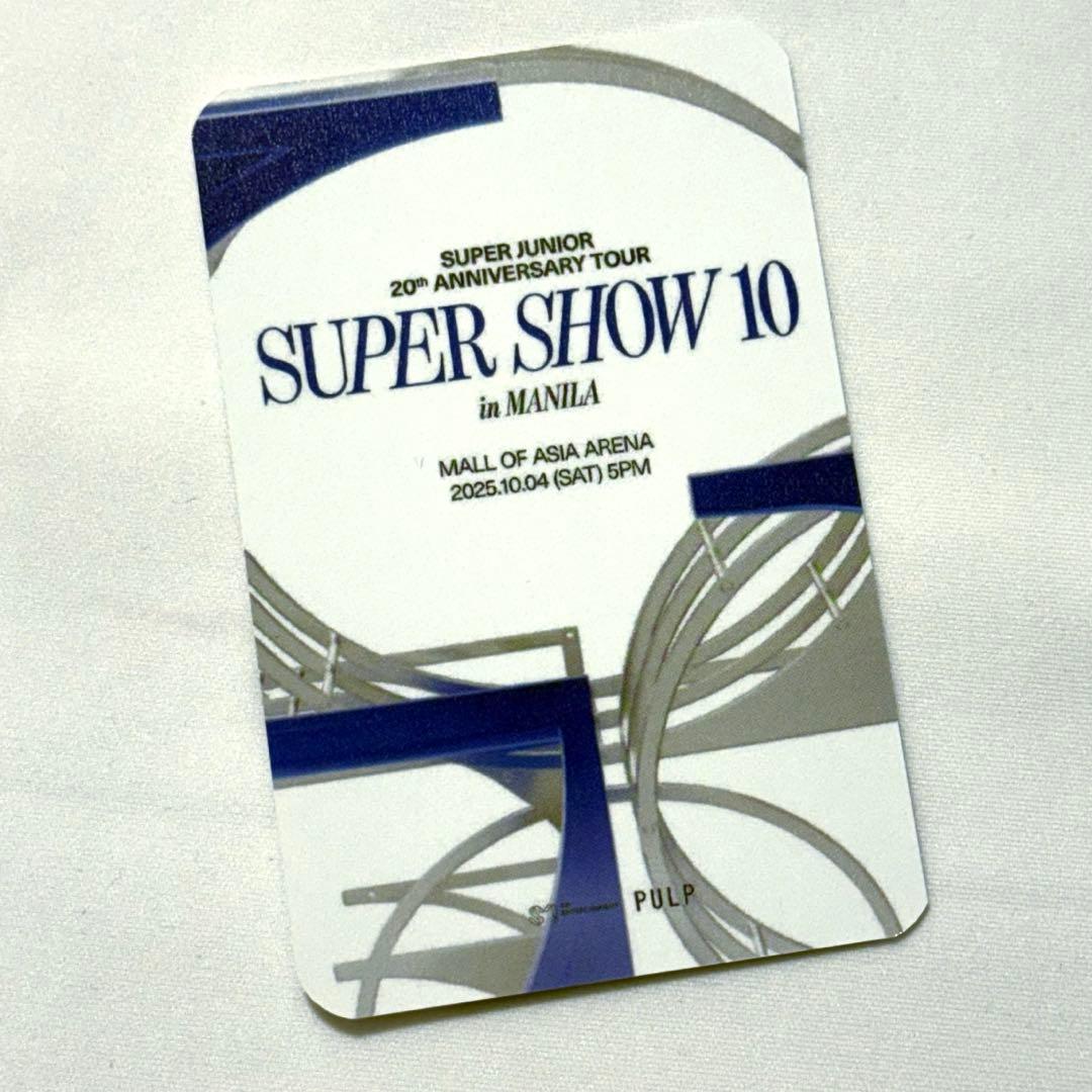 SUPER JUNIOR SS10 スパショ マニラ公演限定 トレカ ドンヘ