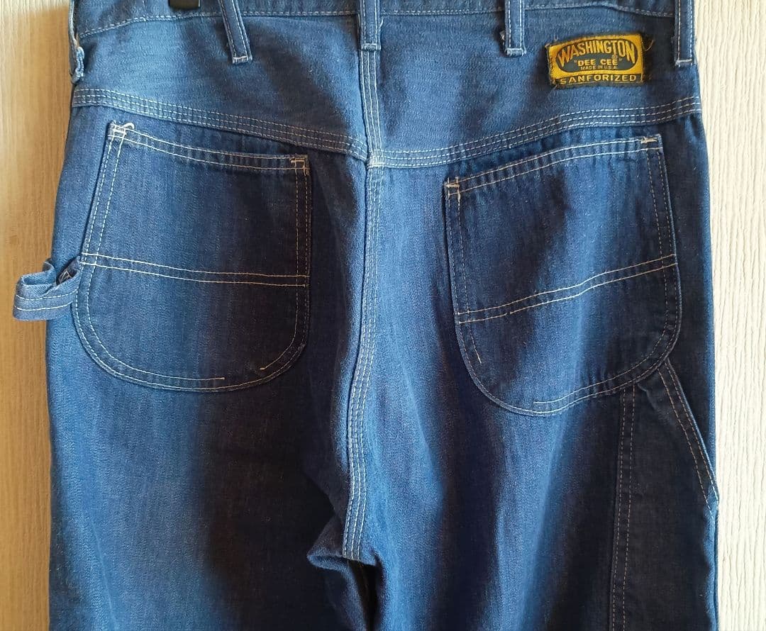 60s USA製 ストア系 DEE CEE デニムペインターパンツ ビンテージ