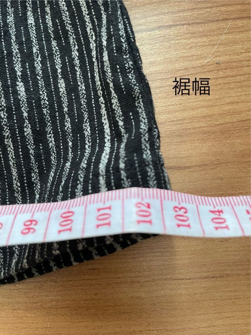 新品未使用　刺し子ワンピース